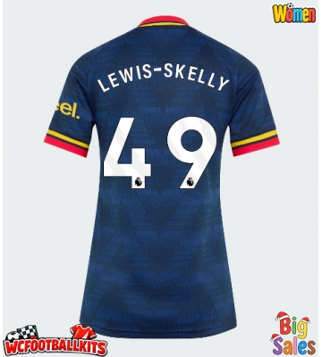 Arsenal Myles Lewis-Skelly #49 Replica Away Stadium Shirt for Women 2026-27 Short Sleeve